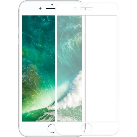 iPhone 6 screenprotector gehard glas Edge to Edge - Wit