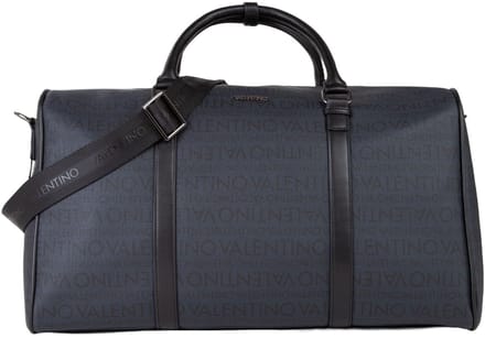 VALENTINO reistas Billion Duffel Bag Blu / Nero blauwgrijs