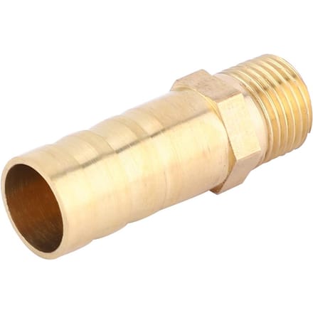 5 stuks 10 mm Slangtuit Staart Mannelijke BSP Connector Messing Fitting Adapter Koppeling (34 ) beige