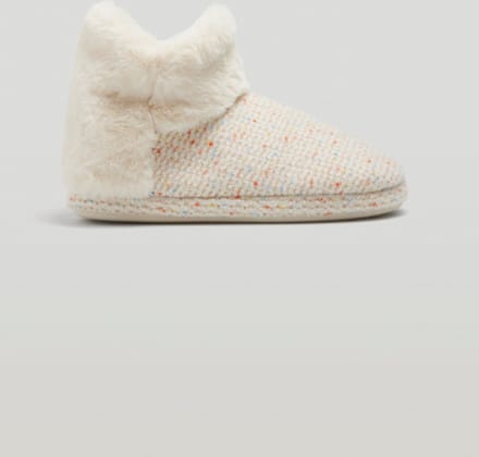 Dames sloffen huis | extra warm | creme | kwaliteit YM