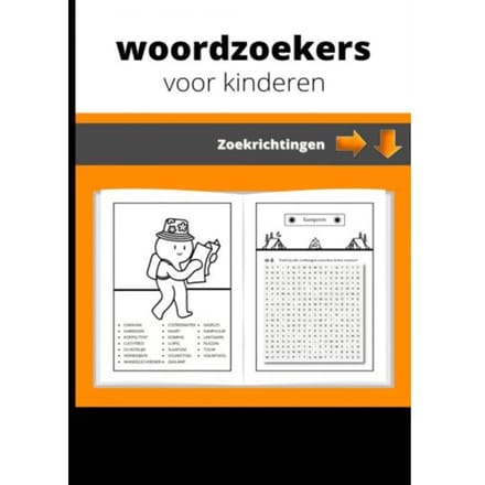 Educatieve Woordzoekers Voor Kinderen - Mieke Stevens