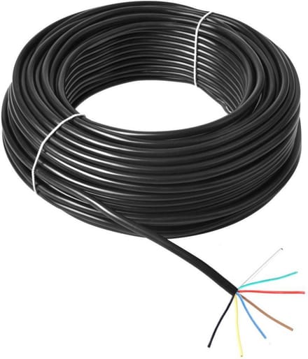 Benson 7-polige aanhangwagenkabel - 5 meter - PVC - 12V