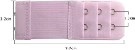 BH tussenstuk - BH verlengstuk - Pink - 2 haaks
