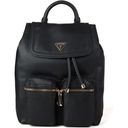 GUESS vrijetijdsrugzak rugzak Manhattan II Flap Backpack Black zwart