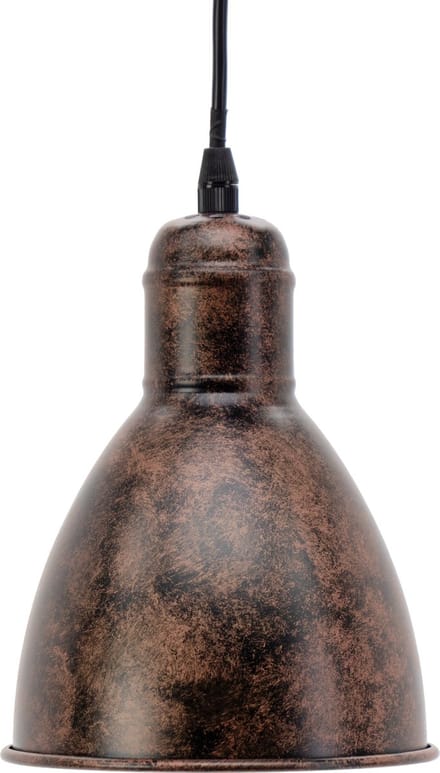 EGLO Priddy 1 Hanglamp - E27 - Ø 15,5 cm - Koper/Antiek