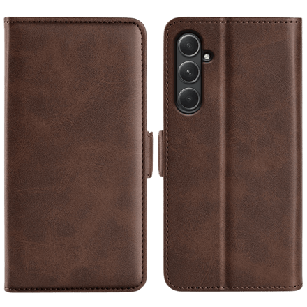 Comfycase Samsung Galaxy A55 Bookcase Hoesje Bruin