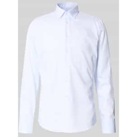Slim fit zakelijk overhemd van puur katoen model 'New B.D.'