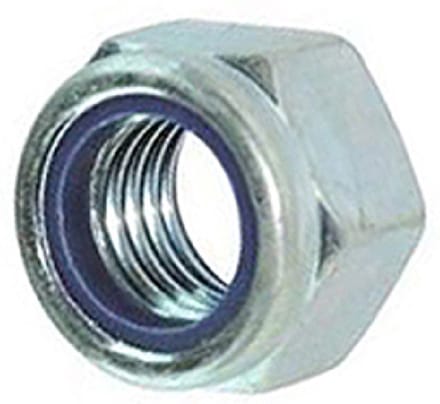 Zelfborgende zeskantmoer kunststof ring