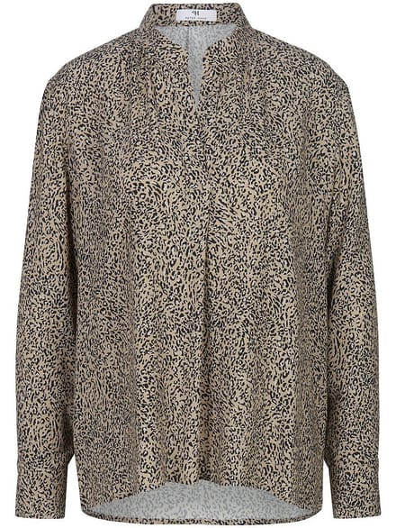 Overslagblouse Van Peter Hahn beige