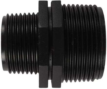 Talen Tools - Verloopnippel - Voor binnendraad - Kunststof - Van 1 1/4 naar 1 inch