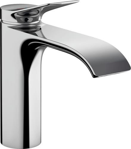Hansgrohe VIVENIS wastafelkraan - model 110 - opbouw - laag - coolstart - zonder waste - chroom
