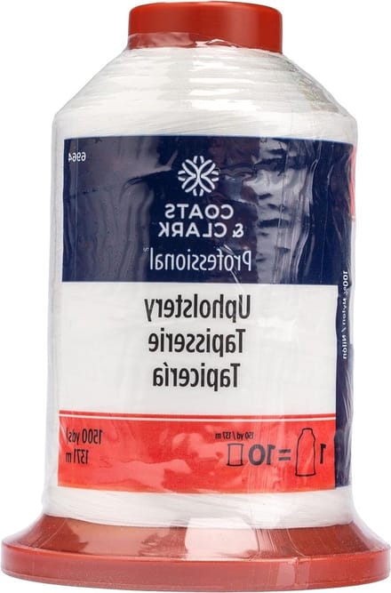 Naaigaren Wit - Stevig Garen - Kleding Maken - Duurzaam Nylon - 0.14 Kilogram - Wit