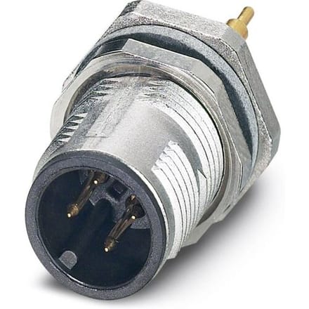 Phoenix Contact 1552955 Sensor/actuator inbouwconnector M12 Aantal polen (sensoren): 4 Stekker, inbouw 20 stuk(s) Package