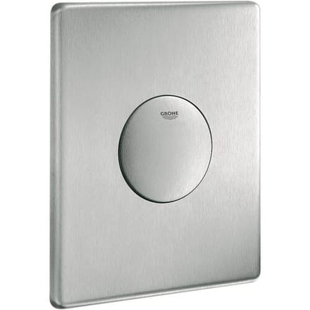 Grohe Skate stainless steel cover plate 38445SD0 bei MEGABAD