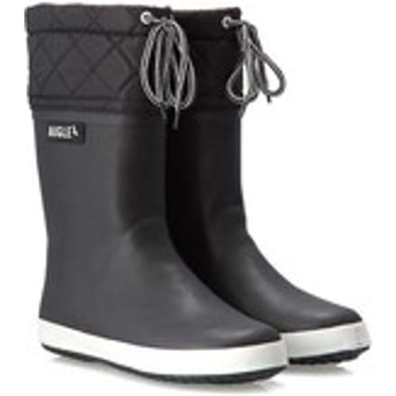 Aigle Giboulee 2 | Zwart/Wit - Regenlaarzen - Maat 34 - Black