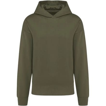 Kariban Oversized fleece sweater met capuchon K4018 - Light khaki - L