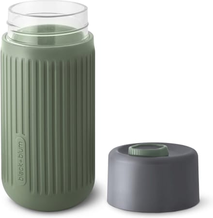 Black+Blum Glazen Reisbeker - 340ml - Groen