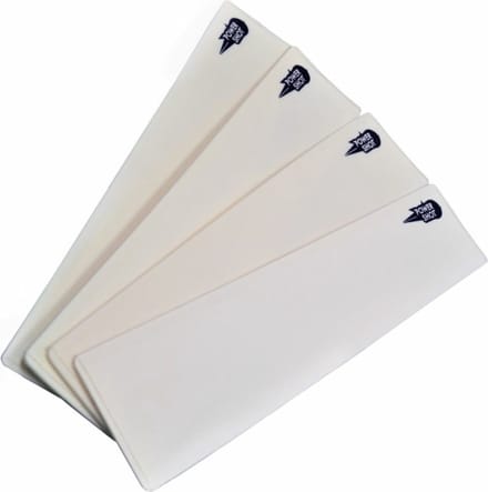 Set van 4 witte stroken - Leuke vloermarkeringen