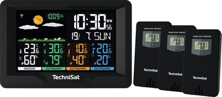 TechniSat iMETEO X4 weerstation - met 3 sensoren