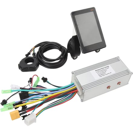36V 48V 60V 1000W 38A Contrôleur de Moteur Brushless à Onde Sinusoïdale 3 Modes Kit d'Affichage LCD M6T pour Vélo Électrique, Bicyclette, Scooter gray