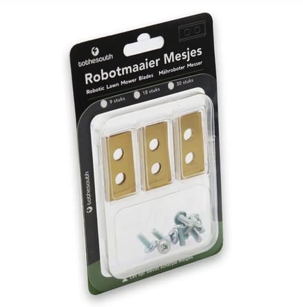 To the South® Robotmaaier mesjes titanium geschikt voor Einhell FREELEXO+ - 9 stuks