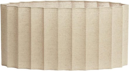 Light & Living Lampenkap ovaal Disli - Crème - 45x21x22cm - Modern