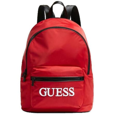 Guess, Quatro, Textiele Rugzak, Rood, Voor Mannen, 16/31 x 42 x 13 cm