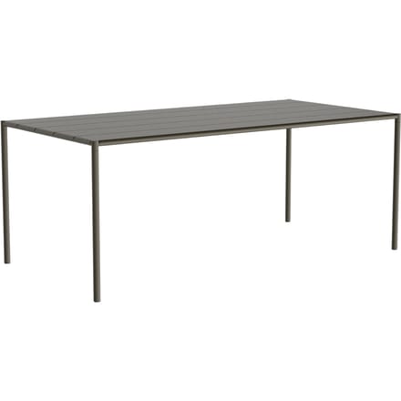 NINE Sinus tuintafel - dark green - 189 x 94,5 cm