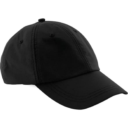 Beechfield Unisex Outdoor Waterdichte 6 Panel Baseball Cap (Pakket van 2) (Zwart)