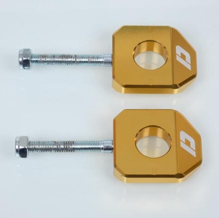 Kettingspanner Doppler voor Motor Derbi 50 Nude Ø15mm / goud Nieuw