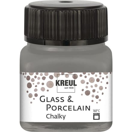 Glasverf - Porseleinverf - Smoky Stone - Extra Mat - Chalky - Kreul - 20ml