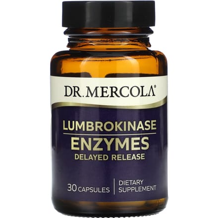 Dr. Mercola - Lumbrokinase Enzymes - 30 capsules