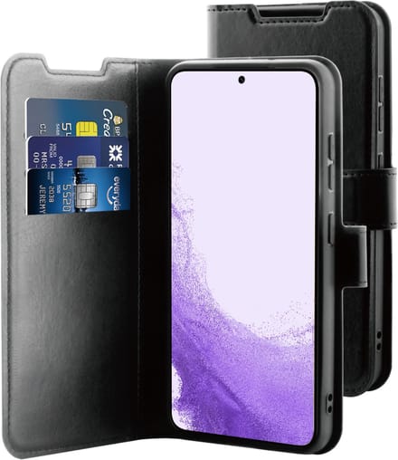 BeHello Bookcover Hoes Samsung Galaxy S24+ Gel - Zwart