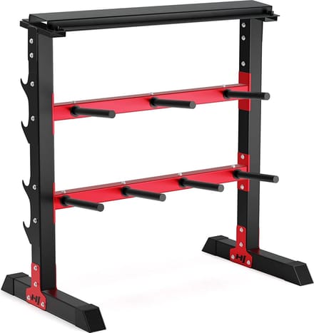 Hop-Sport HS-1007A – Halterstandaard – voor Halters en Gewichten – Stevig – Compact