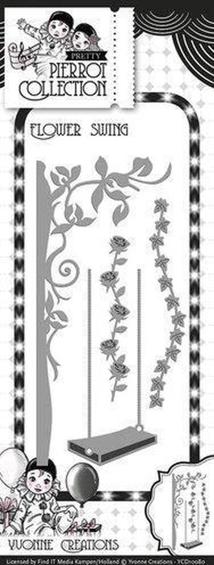 Mal - Yvonne Creations - Pretty Pierrot - Bloemen Slinger