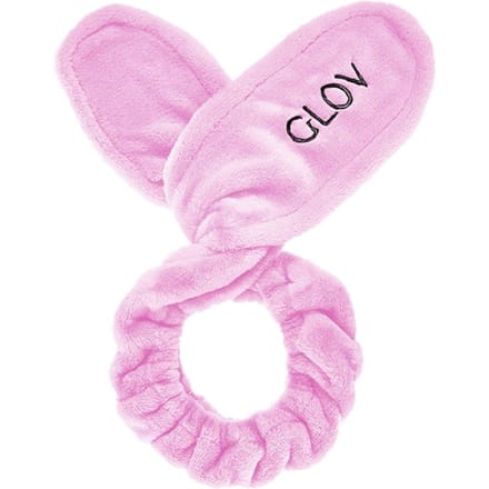 GLOV Makeup Band for Face Wash Face Mask Shower Face Mask for Women Girl Plush Headbands Elastic Hair Band Adjustable Rabbit Ears Sweatband