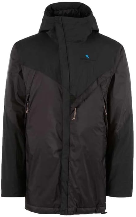 KlÄttermusen Aud Zip Hood Donzen Jas Zwart S Man