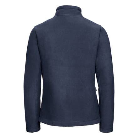 Russell Dames/Dames Full Zip Outdoor Fleecejack (Franse marine)