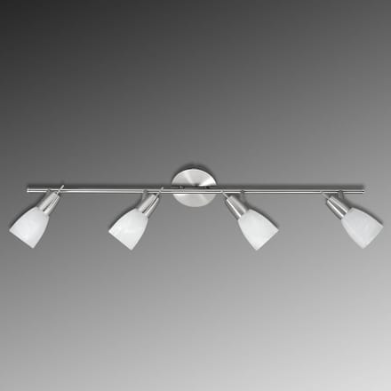JUST LIGHT. GmbH LED plafondlamp Julia met gemarmerde glazen