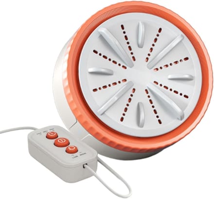 Mini Wasmachine - Draagbare Wasmachine - Delicate Stoffen Wassen - Compact Ontwerp - 65 x 11 x 65 cm - Oranje