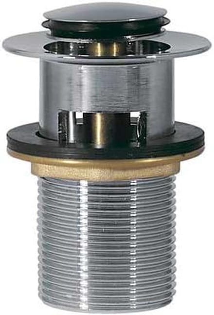 Wastafel Stop - Afvoerplug Kraan - Badkamer Afvoer - Met Overloop - Ø 37 mm