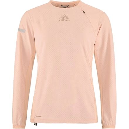 Craft Pro Hypervent Wind 2 Hardloopshirt Dames-Abrikoos