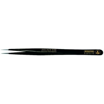 BERNSTEIN Tools for Electronics 5-073-13 SMD-pincet SS SA-ESD Super-spits, smal 140 mm