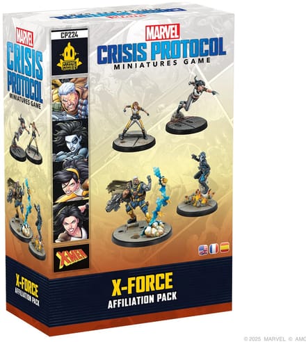 Marvel Crisis Protocol X-Force Affiliation Pack - Miniaturen - EN/ES/FR