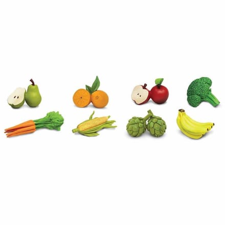 Speelfiguren Groente en Fruit Toob - Safari Ltd 8 stuks