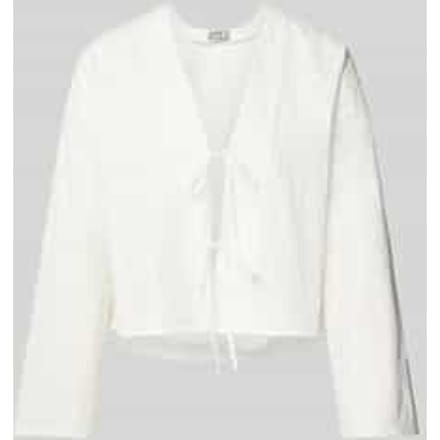 Regular fit blouse met koord