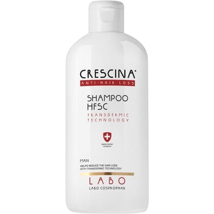 Labo Suisse, Crescina, Transdermic HFSC, Shampoing Capillaire, Anti-Chute de Cheveux, 500 ml