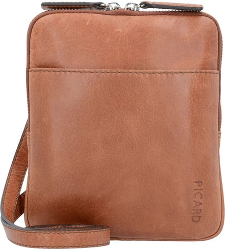 PICARD Leren schoudertas Buddy Crossbody Bag Cognac bruine