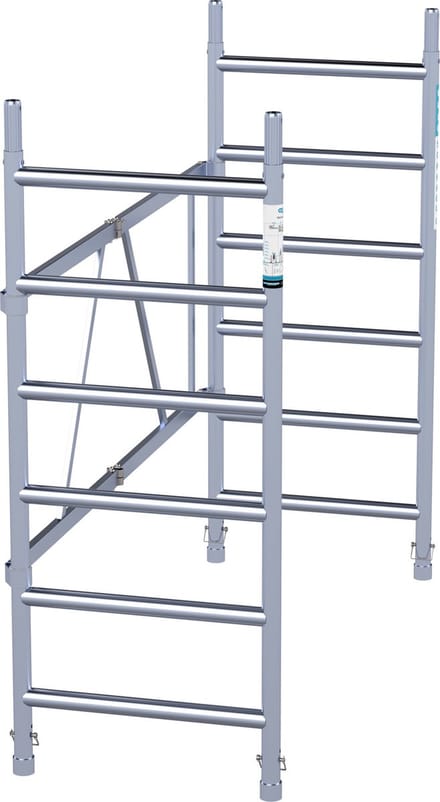 Kamersteiger compleet 75x190 3m werkhoogte platform met luik