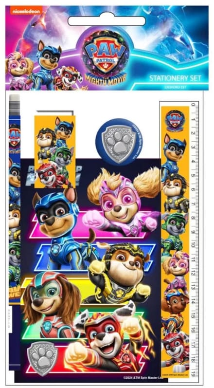 Paw Patrol schrijfwarenset 5 - delig - Schoolartikelen